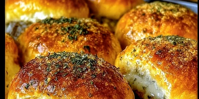 Gourmet Garlic Parmesan Cheeseburger