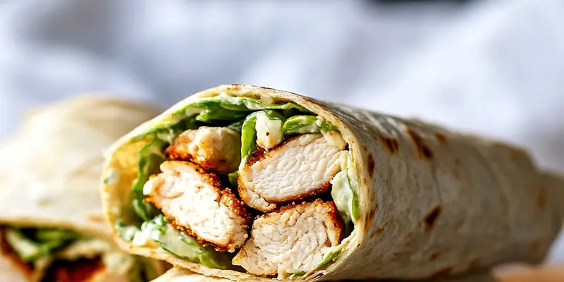 Grilled Chicken Caesar Wraps
