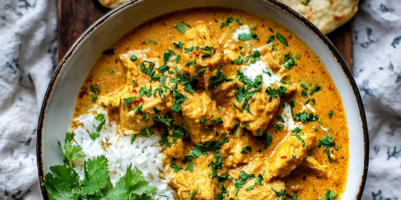 Slow Cooker Chicken Korma