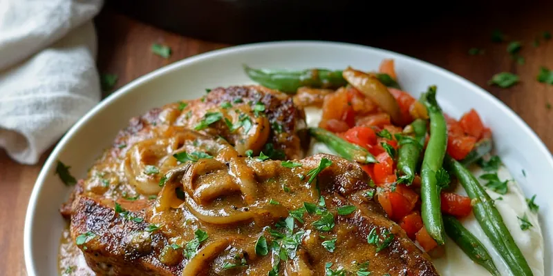 Southern Smothered Pork Chops